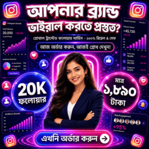 20K Real Global Follower for Instagram