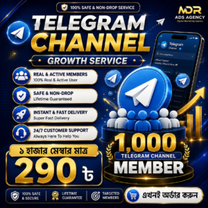 Telegram Channel Organic Members